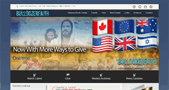 Desktop Screenshot of bulldozerfaith.com